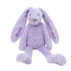 Happy Horse Konijn met Naam Geborduurd | Lilac Recycled | Rabbit Richie