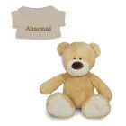 Knuffelbeer met naam | Teddy | Zand t-shirt