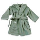 Kinderbadjas met naam geborduurd | Stone Green