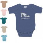 Rompertje met Naam Bedrukt | Silk Blue