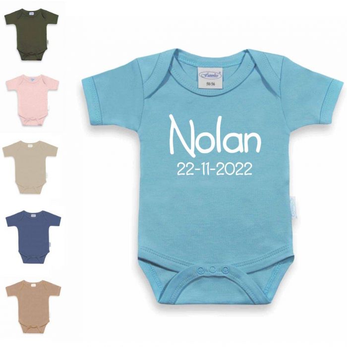 Naam bedrukken outlet baby