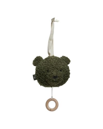 Jollein Muziekhanger Teddy Bear | Leaf Green