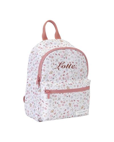 Little Dutch rugzak met naam | Flowers & Butterflies 