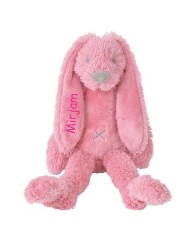 Happy Horse konijn Richie met naam bedrukt | Deep Pink