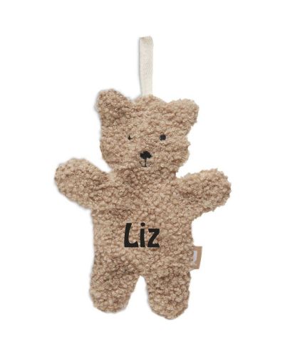 Jollein speendoekje Teddy Bear met naam | Biscuit