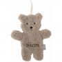Jollein speendoekje Teddy Bear met naam | Olive Green